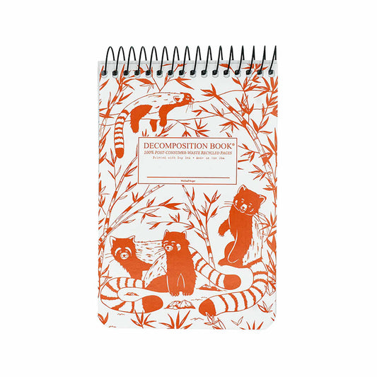 Red Pandas Topbound Pocket-Sized Journal
