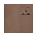 Life is Good Men's Eagle Moon Short Sleeve Crusher T-Shirt  Mushroom Brown