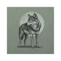 Life is Good Men's Wolf Moon Short Sleeve Crusher T-Shirt  Moss Green