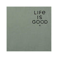Life is Good Men's Wolf Moon Short Sleeve Crusher T-Shirt  Moss Green