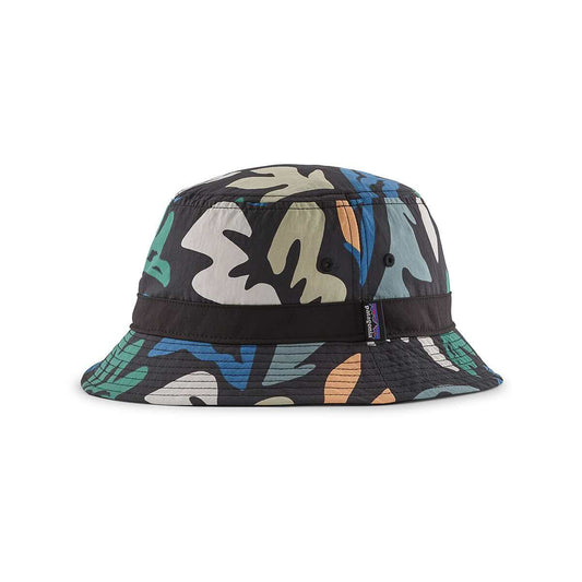 Patagonia Wavefarer Bucket Hat Kaleido Black