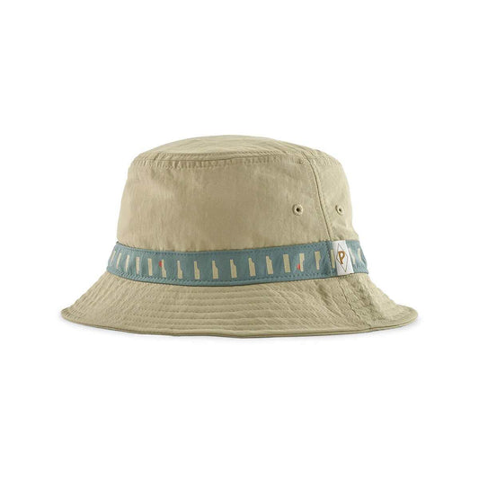 Patagonia Wavefarer Bucket Hat Kaleido Black