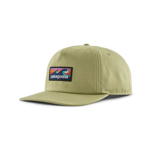 Patagonia Boardshort Label Funfarer Cap Gumtree Green