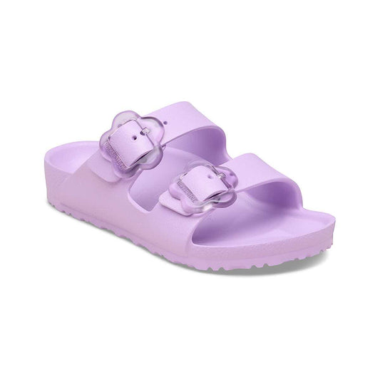 Birkenstock Kids Arizona Flower Buckle EVA Sandals Crocus