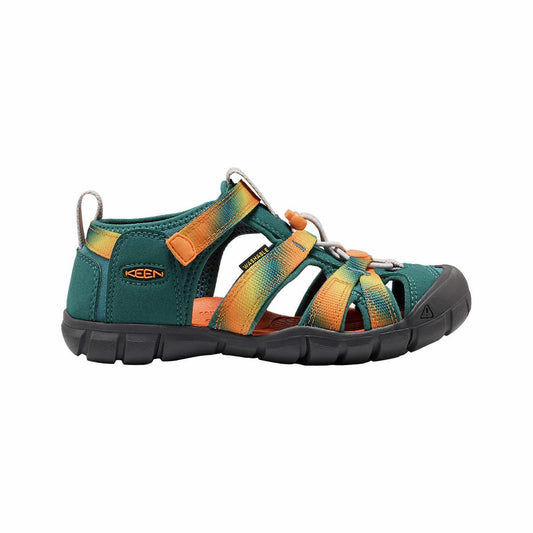 Color swatch for KEEN Youth Seacamp II CNX Sandals in Ombremediterranea