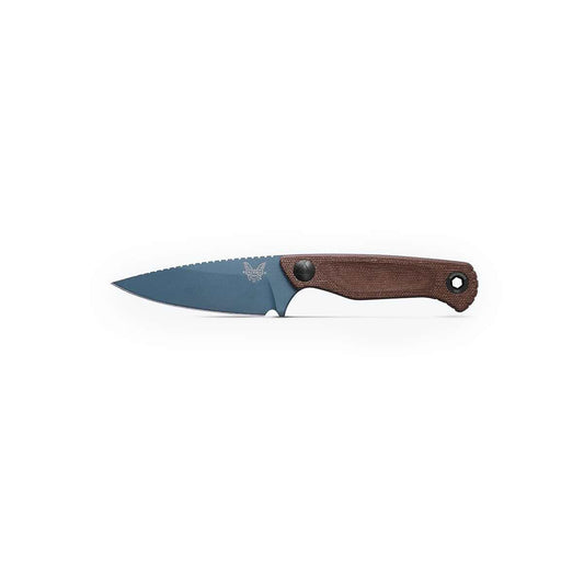 Benchmade 203BT-03 Dacian Spear Point Knife Brwn Canvas Micarta