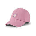 Life is Good Heart Chill Cap Violet Purple