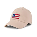 Life is Good Three Stripe Flag Chill Cap Birch White