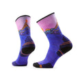 Smartwool Women’s Hike Mountain Sunrise Print Crew Socks Deep Navy