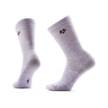 Smartwool Women's Everyday Groovy Bloom Crew Socks Purple Eclipse