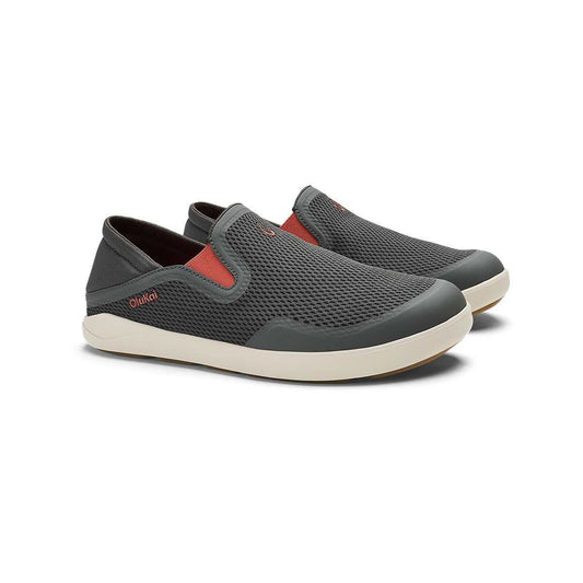 OluKai Men's Moku Slip-On Shoes Island Salt Koi