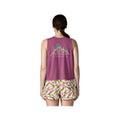 Patagonia Women's Capilene Cool Trail Cropped Tank Top Faded Magenta