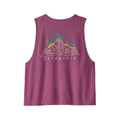 Patagonia Women's Capilene Cool Trail Cropped Tank Top  Faded Magenta