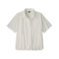 Patagonia Women's Lightweight A/C Short Sleeve Shirt Windowpane White