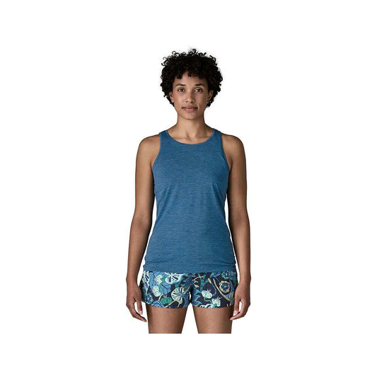 Patagonia Women's Capilene Cool Daily Tank Top Light Aquatic Blue