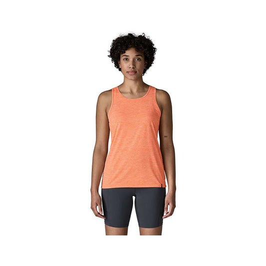 Patagonia Women's Capilene Cool Daily Tank Top Light Aquatic Blue