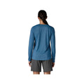 Patagonia Women's Long-Sleeved Capilene Cool Daily Shirt - Fitz Roy Nimbus  Light Aquatic Blue