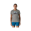 Patagonia Women's Capilene Cool Daily Shirt - Fitz Roy Nimbus Feather Grey