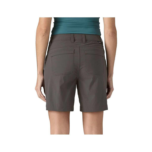 Color swatch for Patagonia Women's Quandary Shorts - 7 Inch in Forge Grey