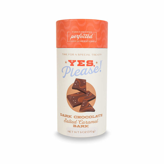 Dark Chocolate Salted Caramel Bark Candy