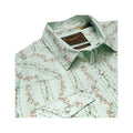Howler Brothers Men's H Bar B Short Sleeve Snapshirt  Hibiscus Mint