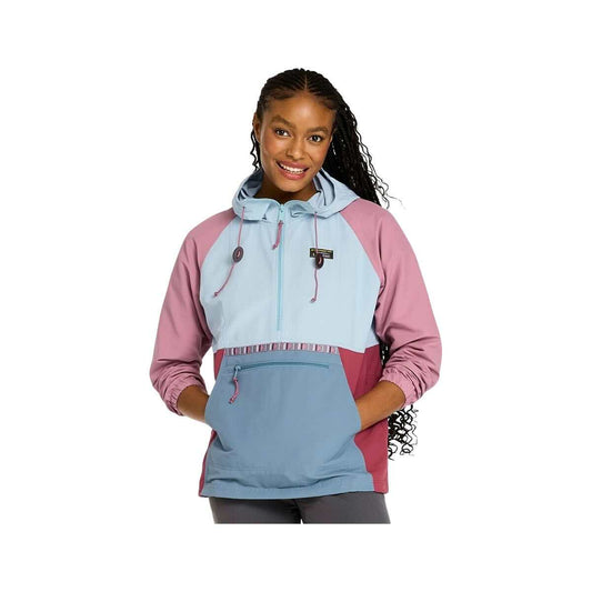 L.L.Bean Women's Multi-Color Mountain Classic Anorak Oysterblue