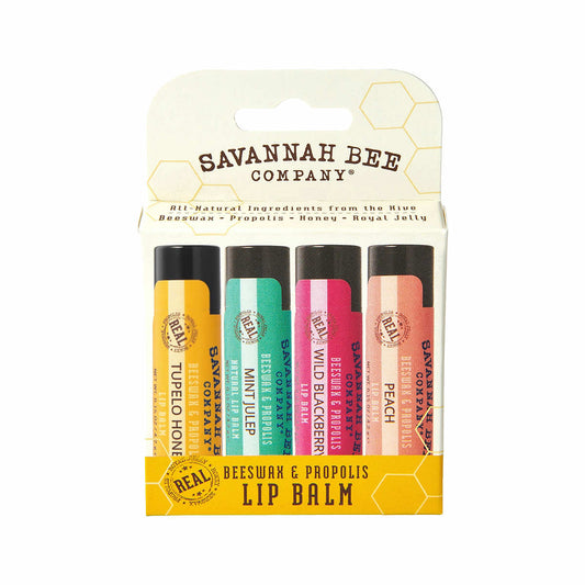 Savannah Bee Bee Sweet Beeswax & Propolis Lip Balm Collection