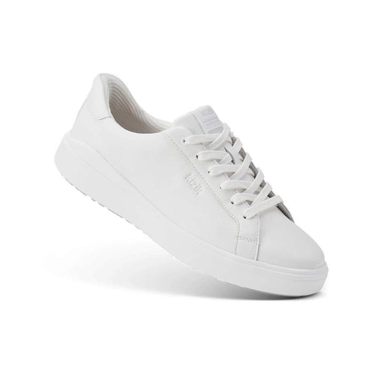 Color swatch for Kizik Women's Vegas 2 Shoes in Bright White