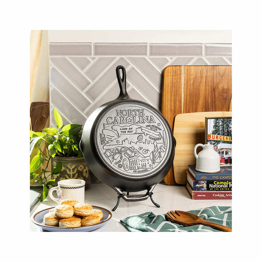 Lodge North Carolina Road Trip Cast Iron Skillet - 12 Inch