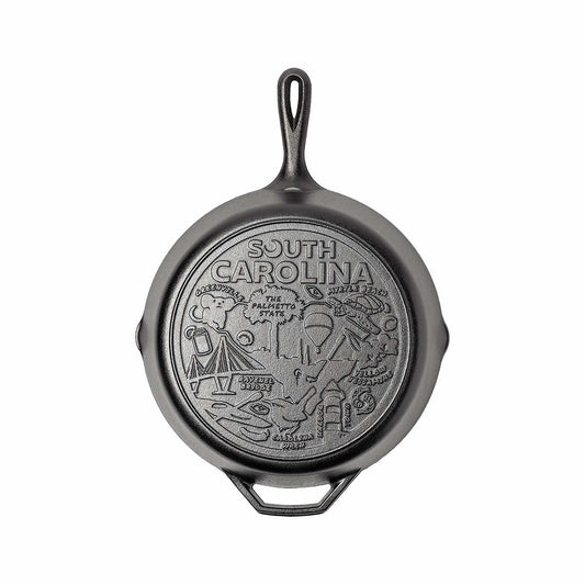 Lodge South Carolina Road Trip Cast Iron Skillet - 12 Inch