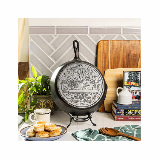 Lodge Virginia Road Trip Cast Iron Skillet - 12 Inch