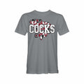 Eat More Tees University of South Carolina Duck Camo State Short Sleeve T-Shirt Gravel