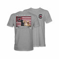 Eat More Tees Proud Gamecock Short Sleeve T-Shirt  Sport Grey