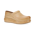 Women's Platform Professional Clogs Honey Distressed
