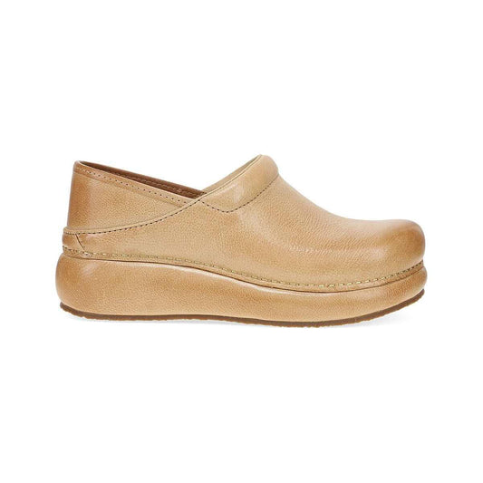 Women's Platform Professional Clogs Honey Distressed