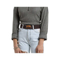 Arcade Belt Company Woody Stretch Belt  Heather Walnut