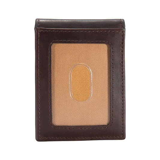 Color swatch for Oil Tan Front Pocket Wallet in Brown