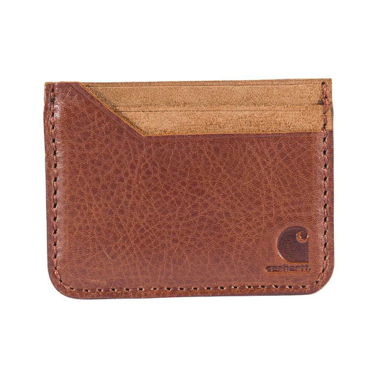 Patina Leather Front Pocket Wallet Patina Brown