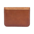 Patina Leather Front Pocket Wallet  Patina Brown