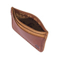 Patina Leather Front Pocket Wallet  Patina Brown