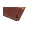 Patina Leather Front Pocket Wallet  Patina Brown