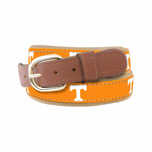 Zep-Pro Men's University of Tennessee Woven Ribbon Belt - 38
