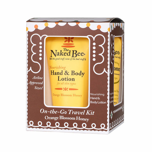 Holiday Orange Blossom Honey On-The-Go Travel Kit