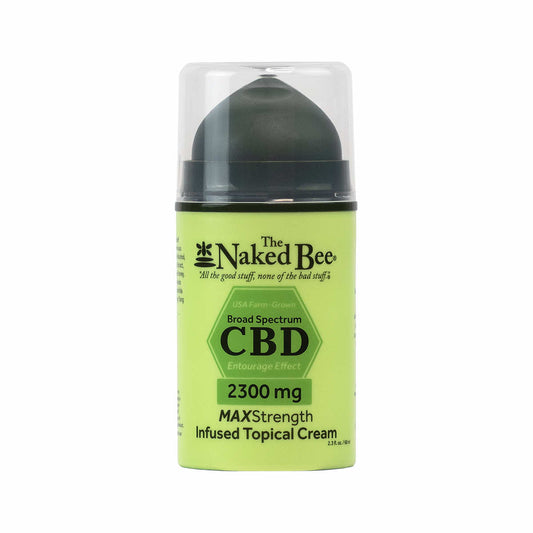 2300 mg Broad Spectrum CBD MAXStrength Infused Topical Cream