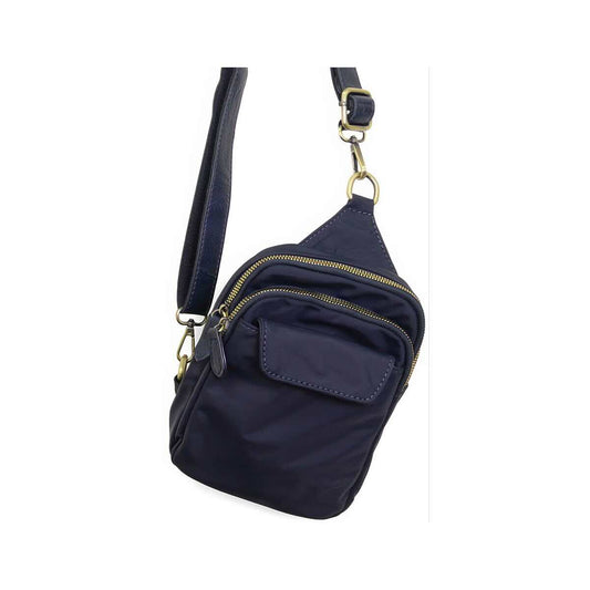 Color swatch for Joy Susan Celia Travel Sling Bag in Black