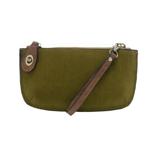 Joy Susan Courduroy Mini Handbag Olive