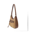 Joy Susan Courduroy Hallie Hobo Bag  Camel