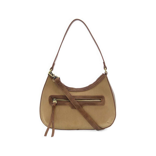 Color swatch for Joy Susan Courduroy Hallie Hobo Bag in Olive