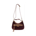 Joy Susan Courduroy Hallie Hobo Bag  Wine