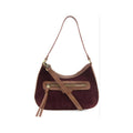 Joy Susan Courduroy Hallie Hobo Bag Wine